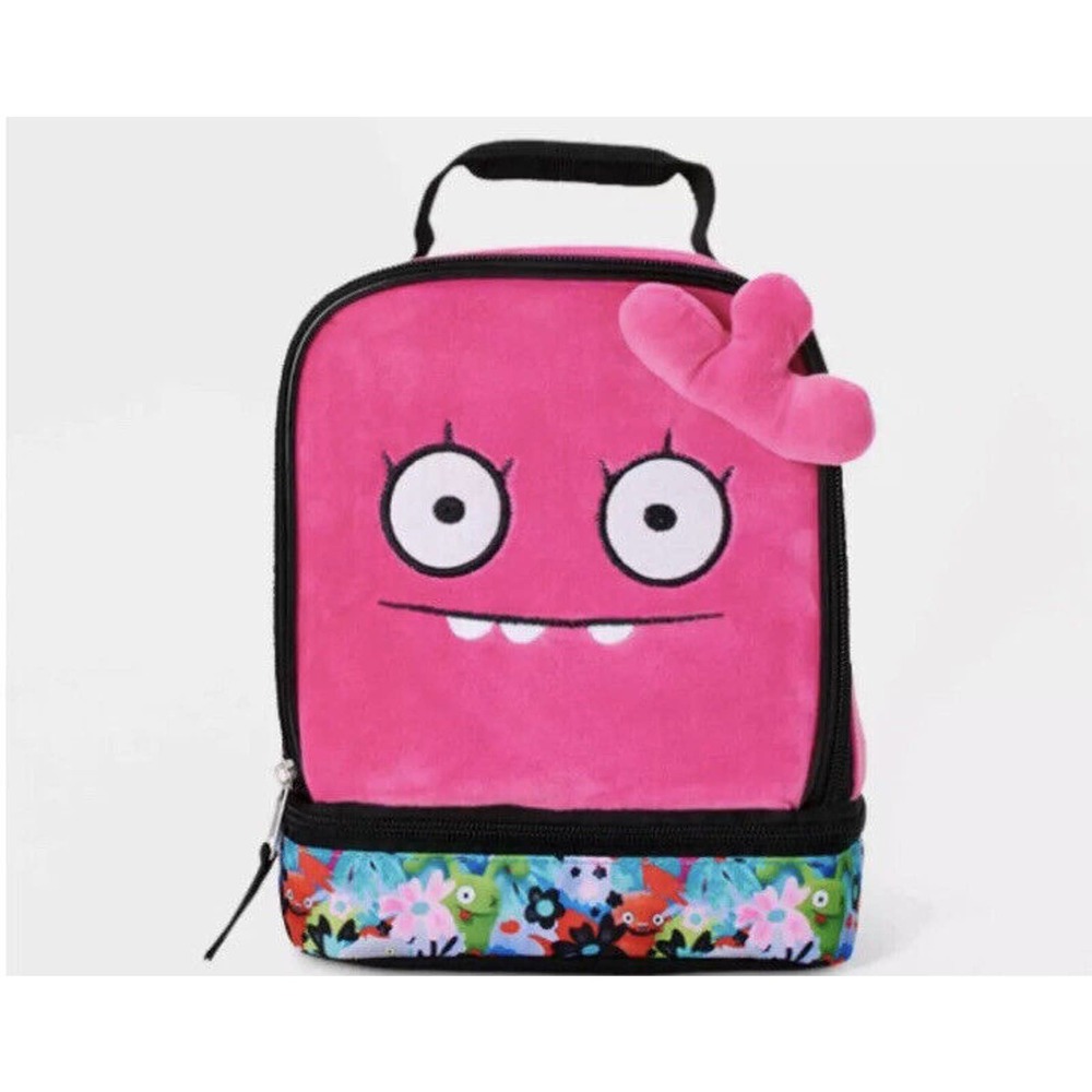 UglyDolls Insulated Dual Compartment Lunch Box Bag Tote